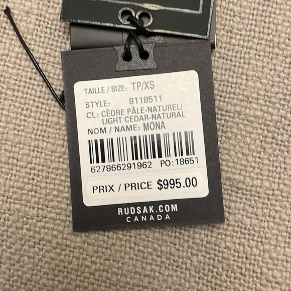 Rudsak woman’s winter jacket XS - Picture 13 of 13